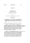 To Provide for the Payment of the Outstanding Indebtedness of the State Department of Safety of the State of Colorado for the Year 1923.