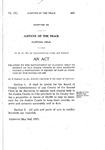 Relating to the Employment of Clerical Help to Justice of the Peace Courts in City Recincts Having a Population in Excess of 20,000 in Counties of the Second Class.