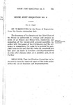 House Joint Resolution No. 5