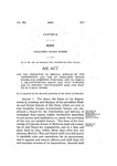 For the Promotion of Medical Science by the Distribution and Use of Unclaimed Human Bodies for Scientific Purposes, and to Create a Self-Supporting Board for that Purpose, and to Prevent Unauthorized Uses and Traffic in Human Bodies.