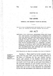 Levying a Tax Annually, Beginning with the Year 1927, and Making an Appropriation Thereof for the Use, Benefit, Maintenance, and Support of the Medical School and the Nurses' Training School of the University of Colorado, Pursuant to Section Eleven (11) of Article X of the State Constitution as Amended Authorizing an Additional Levy for the Erection of Additional Buildings at and for the Use, Benefit, Maintenance and Support of the State Educational Institutions.