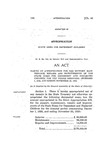 Making an Appropriation for the Support, Maintenace, Repairs and Improvements of the State Home for Dependent and Neglected Children for the Period Beginning December 1, 1926, and Ending November 30, 1928.