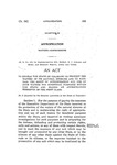 To Enable the State of Colorado to Protect the Waters of It's Natural Streams and to Maintain the Right of Appropriation and Use of Such Waiters for Beneficial Purposes Within the State and Making an Appropriation Therefor of the First Class.