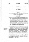 Levying a Tax Annually, Beginning with the Year 1927, and Making an Appropriation Thereof for the Use, Benefit, Maintenance, and Support of a Mining Experiment Station at the School of Mines Pursuant to Section Eleven (11) of Article X of the State Consitution as Amended Authorizing an Additional Levy for the Erection of Additional Buildings at and for the Use, Benefit, Maintenance, and Support of the State of Educational Insitutions.