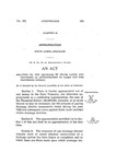 Relating to the Drainage of State Lands and Providing an Appropriation to Carry out the Provisions Hereof.