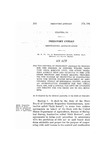 For the Control of Predatory Animals to Provide for the Control of Coyotes, Wolves, Mountain Lions, Bobcats, Lynx, and Other Predatory Animals that are Injurious to the Livestock Industry and Public Health; Prescribing the Manner of Procedure in Cooperation with the United States Department of Agriculture, Bureau of Biological Survey; Making an Appropriation Therefor for the Fiscal Year, 1929, and a Special Tax Levy on Livestock and Poultry for the Years 1929 to 1934, Inclusive.