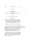 Making an Appropriation for the Payment of a Part of the Expense for the Support and Maintenance of the State Home for Dependent and Neglected Children for the Current Fiscal Period Beginning December 1, 1928.