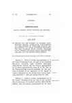 To Provide for the Payment of Salaries, Maintenance, Repairs, Alterations, Improvements and Replacement of Furniture, Carpets, Filing Devices and Other Necessary Equipment for the Colorado State Capitol, Colorado State Museum and State Office Building and Grounds, for the Present Fiscal Period.