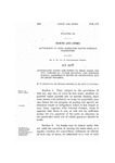 Authorizing Cities and Towns to Issue Bonds for the Purpose of Paying Matured and Overdue Special Assessment Bonds or Obligations and Interest Thereon.