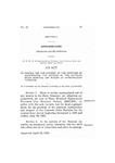 To Provide for the Payment of the Expenses of Maintenance and Support of the Colorado State Hospital and Making an Appropriation Therefor.