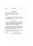 Partial Veto - Relating to the State Board of Agriculture and to Vocational Education in Agriculture Trade, Home Economics, and Industrial Education, and Vocational Rehabilitation, and Making an Appropriation Therefore.