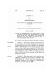 Making an Appropriation for the Support, Maintenance, Repairs and Improvements of the State Home for Dependent and Neglected Children for the Period beginning July 1, 1931, and Ending June 30, 1933.