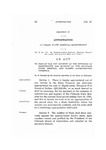 To Provide for the Payment of the Expenses of Maintenance and Support of the Colorado State Hospital and Making an Appropriation Therefor.