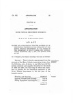 Making an Appropriation for the Payment of Indebtedness Incurred in the Operation of the Motor Vehicle Department of the Office of the Secretary of State During the Biennial Period Beginning July 1, 1929, and Ending June 30, 1931.