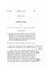 In Relation to the National Guard, Amending Sections 185, 186, 190, 199, 200, 201, 202, 206, 255, 258, 259, 262, 263 and 264, Compiled Laws of Colorado, 1921, and Repealing Sections 203, 204, 205, 223, 224, 251, 270, 271, and 272, Compiled Laws of Colorado, 1921, and All Acts or Parts of Acts Inconsistent Herewith.