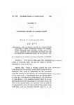 Abolishing the Colorado Board of Corrections, Creating a New Colorado Board of Corrections, Defining the Powers, Duties and Functions Thereof, and Amending Sections 536 and 537, Page 334, Compiled Laws of Colorado, 1921.