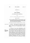 An Act to Amend Chapter 151 of the Session Laws for the Year 1929 Concerning Sales of Real Property on Execution and Lien Foreclosure and the Redemption Therefrom.