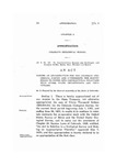 Making an Appropriation for the Colorado Geological Survey and Authorizing the Survey Board to Enter into Contractual Relations With Other State Departments and Institutions.