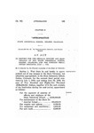 To Provide for the General Support and Maintenance at the State Industrial School, Golden, Colorado, for the Current Fiscal Period Beginning July 1, 1933.