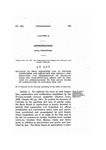 Relating to Seed Inspection and to Provide Supervision and Inspection for Official Certification and Registration of Colorado Farm and Horticultural Seeds and to Provide an Appropriation to the State Board of Agriculture to Enforce this Act.