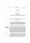 To Create and Establish the Bear Creek and Tower Mountain Game Refuge and to Regulate and Prohibit the Hunting and Killing of Game Therein and to Provide Certain Penalties.