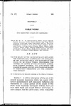 For the Relief of the Unemployed and Declaring the Construction, Maintenance and Operation or Ore Reduction Mills and Samplers by the State, to be Public Works; Prescribing the Powers and Duties of the Executive Council With Respect Thereto, and Authorizing the Making of Loans and the Acceptance of Grants in Connection Therewith, and the Amortization Thereof.