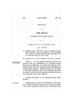 To Create and Establish the Gunnison State Game Refuge, and to Regulate and Prohibit the Hunting or Killing of Game Therein, and to Provide Certain Penalties.