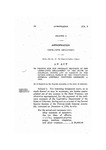 To Provide for the Ordinary Expenses of the Legislative Department of the State of Colorado, During and on Account of the Second Special Session of the Twenty-Ninth General Assembly Convened December 4, 1933.