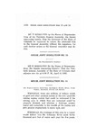 House Joint Resolution No. 13