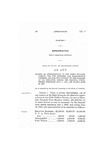 Making an Appropriation to the Child Welfare Bureau, for the Expenses and Maintenance Thereof, and for the Payment of the Salaries of its Employes, During the Biennial Fiscal Period Beginning July 1, 1935, and Ending June 30, 1937