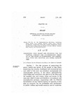 Concerning Poor Relief and Providing for the Support, Conduct and Administration Thereof by the State in Conjunction and Cooperation with the Counties and Other Communities