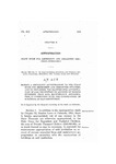 Making a Deficiency Appropriation to the State Home for Dependent and Neglected Children, and to Replenish the Maintenance Appropriation of Said Institution on Account of Moneys Expended from Said Maintenance Appropriation in Connection with the Construction of Buildings at Said Institution