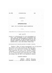 Making an Appropriation to the Department of Meat and Slaughter Plant Inspection, for the Expenses and Maintenance Thereof, and for the Payment of the Salaries of its Employes; During the Biennial Fiscal Period Beginning July 1, 1935, and Ending June 30, 1937