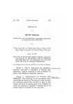 Relating to Motor and Other Vehicles, Amending Chapter 122 of the Session Laws of Colorado for the Year 1931 and Repealing All Acts and Parts of Acts in Conflict Therewith