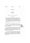 To Enable the State of Colorado, the Municipalities, Political Subdivisions, Institutions, and Agencies Thereof, and Institutions and Persons Therein, to Obtain the Benefits of an Act of Congress of the United States Entitled the 