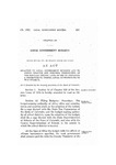 Relating to Local Government Budgets and to Amend Chapter One Hundred Twenty-Five of the Regular Session Laws of 1933 by Providing a Procedure to Compel Local Governments to File Budgets