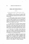 House Joint Resolution No. 1