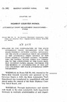 Relating to the Consolidation of the State Automobile Theft Department with the State Highway Courtesy Patrol; Establishing the State Automobile Theft Department as the Automobile Theft Division of the State Highway Courtesy Patrol; Transferring Its Powers, Duties, Funds and Personnel to the Jurisdiction of the State Highway Courtesy Patrol Board; Providing for the Expense of Administration of This Act and Abolishing the State Automobile Theft Department.