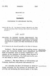 Relating to Tourist Travel Throughout the State of Colorado; Establishing Powers and Duties of a Commission; And Making an Appropriation to Carry out the Provisions of This Act.