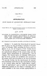 Relating to Cooperative Extension Work with the United States Department of Agriculture, and Supplemental Extension Work, and Making an Appropriation Therefor.