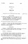 To Amend the Emergency Retail Sales Tax Law of 1935, Articles I to V, Chapter 144, 1935 Colorado Statutes Annotated, as Supplemented by Article VI of Said Chapter 144, and to Re-Enact Same as so Amended.