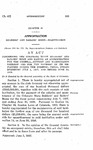 Concerning the Colorado State Soldiers' and Sailors' Home and Making an Appropriation for the General Support and Maintenance Thereof and for the Payment of Its Employees During the Biennial Fiscal Period Beginning July 1, 1937, and Ending June 30, 1939.