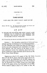 To Create and Establish the Bijou Valley Game Refuge and to Regulate and Prohibit the Hunting and Killing of Game Therein and to Provide Certain Penalties.