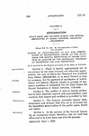 Making an Appropriation to Pay for Certificates of Indebtedness Issued at the State Home for Mental Defectives at Grand Junction on Account of the Necessary Purchase of Equipment for Said Institution.