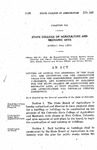 Levying an Annual Tax Beginning in the Year 1937, and Continuing for Ten Consecutive Years for the Construction, Equipment and Furnishing, and Maintenance of Buildings for the State College of Agriculture and Mechanic Arts, at Fort Collins, Colorado, and Appropriating the Revenues Derived Therefrom.