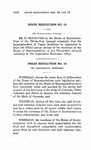 House Resolution No. 18