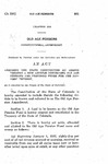 Amending the State Constitution by Adding Thereto a New Article concerning Old Age Pensions and Providing Funds for the Payment Thereof.