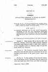 To Repeal Section 255 to 262, Both Inclusive, Chapter 146 of the 1935 Colorado Statutes Annotated, and Sections 8460 to 8467, Both Inclusive, of the Compiled Laws of Colorado, 1921.