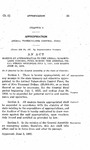 Making an Appropriation to the Animal Tuberculosis Control Fund, During the Biennial Fiscal Period Beginning July 1, 1937, and Ending June 30, 1939.