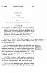 In Relation to the National Guard, Amending Section 188 Compiled Laws of Colorado, 1921, Fixing the Qualifications of Officers to Be Appointed and Commissioned in the Colorado National Guard and Repealing All Acts or Parts of Acts Inconsistent Herewith.